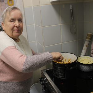 Zajęcia kulinarne w Klubie Seniora