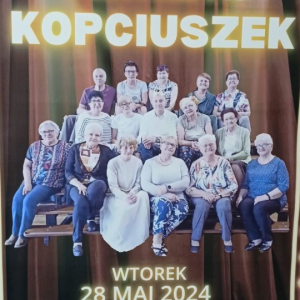 Przedstawienie w Przedszkolu Publicznym w Suszcu - teatrzyk "Kopciuszek" w wykonaniu Klubu Seniora w Suszcu