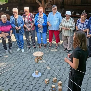 Ognisko - uroczyste zakończenie roku w Klubie Seniora