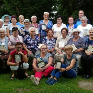 Ognisko - uroczyste zakończenie roku w Klubie Seniora