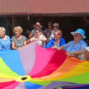 Ognisko - uroczyste zakończenie roku w Klubie Seniora